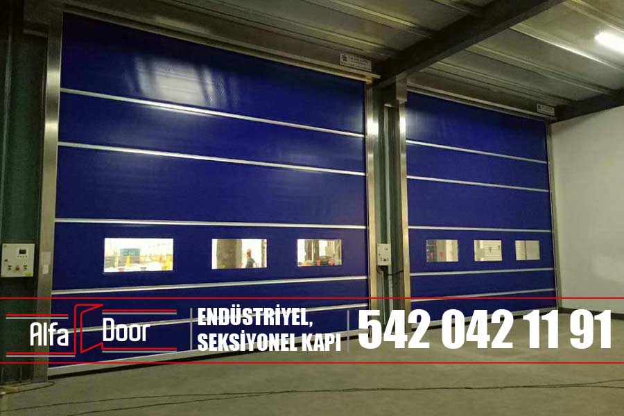 Sarmal (Rulo) Branda Kapı Motorları - Alfa DOOR