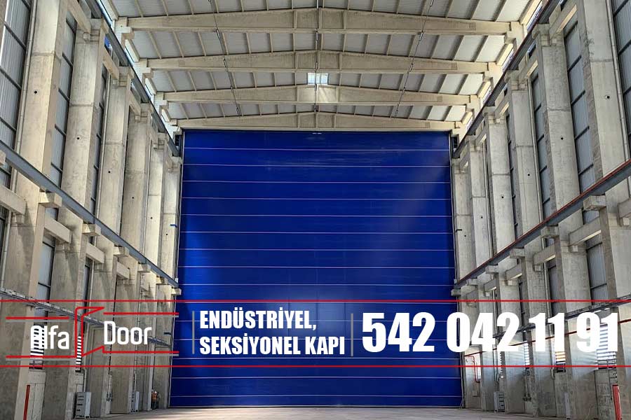 PVC Branda Hangar Kapısı - Alfa DOOR