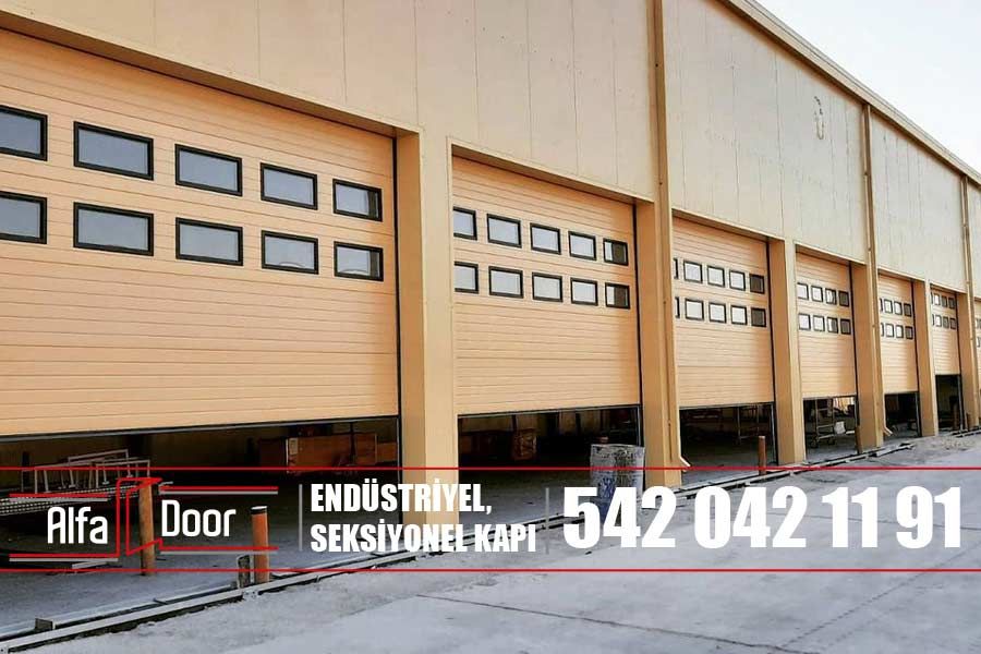 Endüstriyel Kapılar ile İşyeri Güvenliğini Artırma Yolları - Alfa DOOR